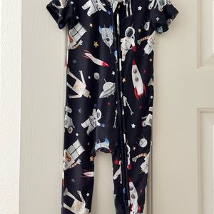 Little Bum Bums short sleeve bamboo romper